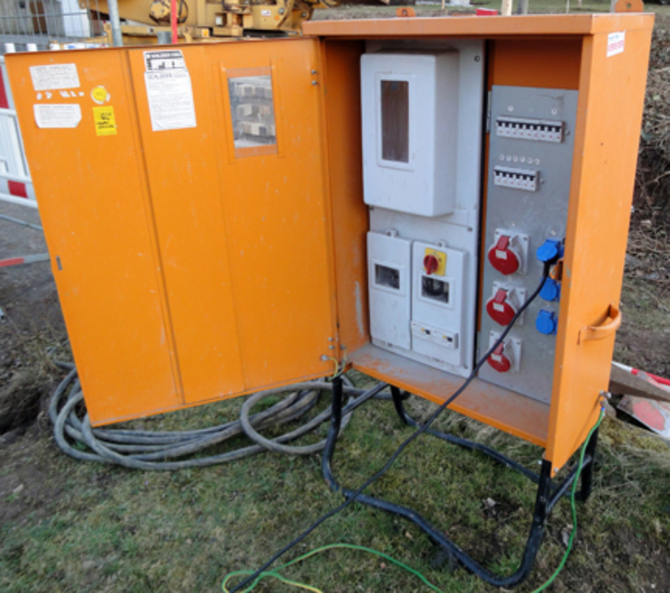 Baustromkasten bei Elektro Grauer Florek & Baisch GbR in Stuttgart