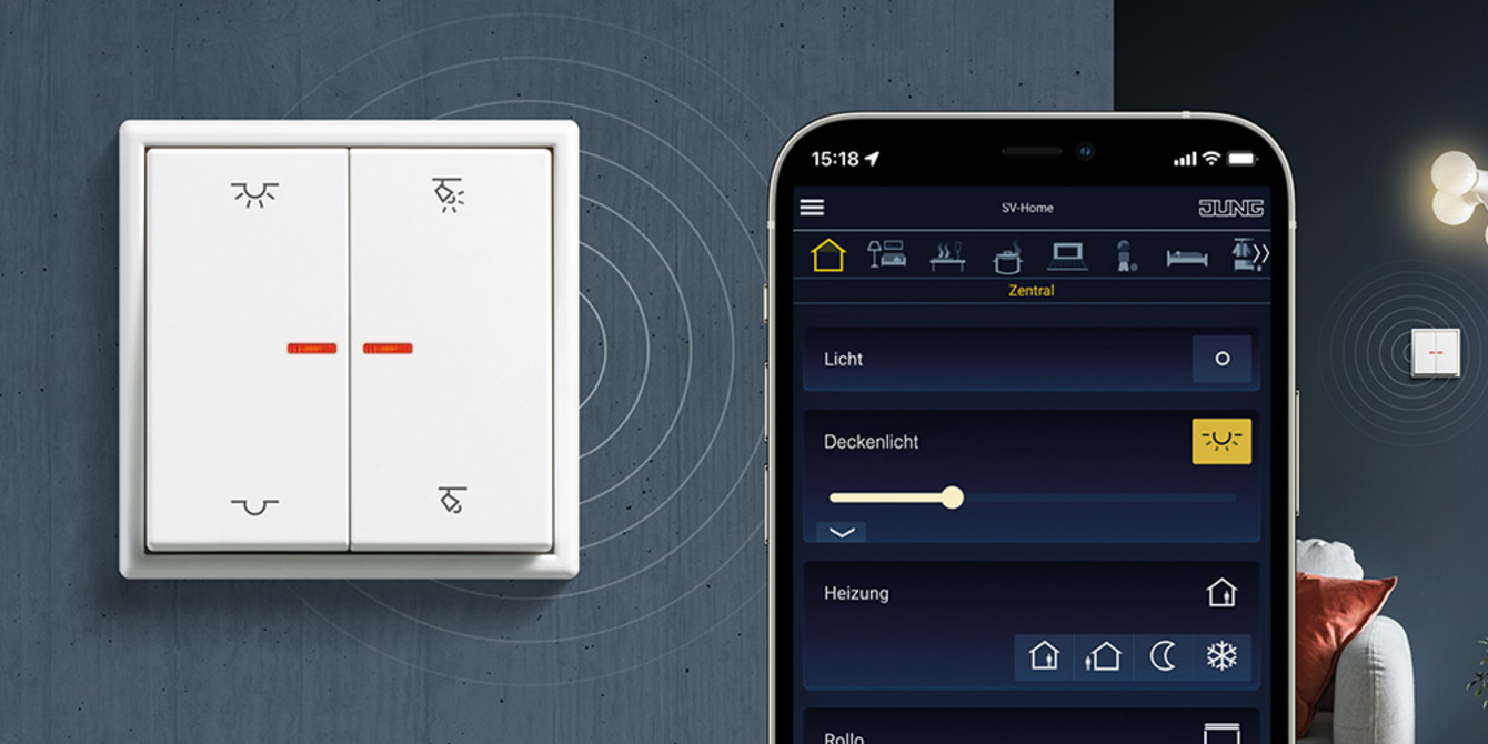 KNX RF Taster bei Elektro Grauer Florek & Baisch GbR in Stuttgart